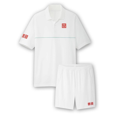 Bộ thể thao tennis Uniqlo NK Wimbledon 2019 likenew size L hạng A