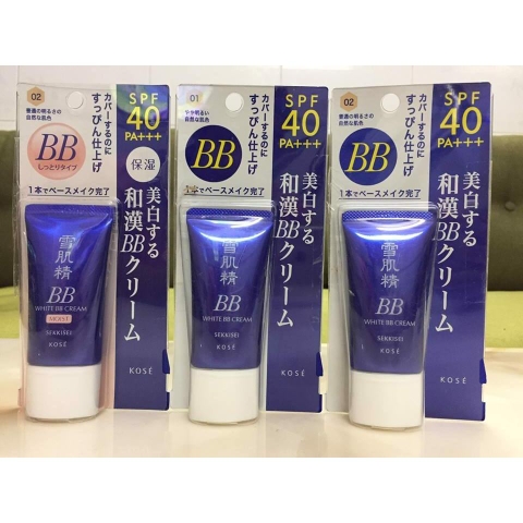 Kem nền White BB Cream Sekkisei Kose 30g