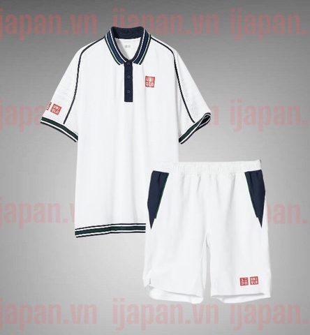 Bộ quần áo thể thao tennis, pickleball chính hãng Uniqlo Nishikori 2024 - 461836-461837