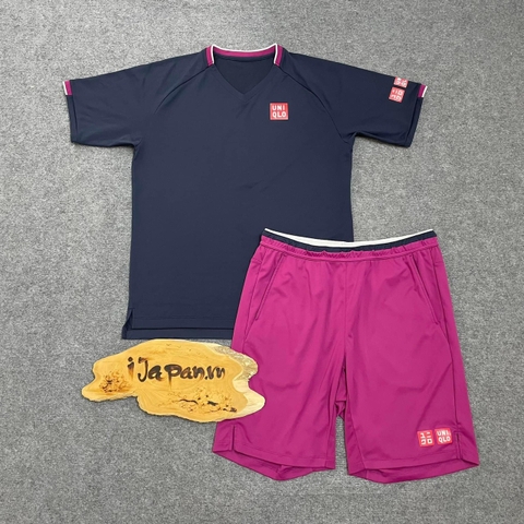 Bộ tennis Uniqlo Roger Federer Australian open 2020 Likenew Size S (A)