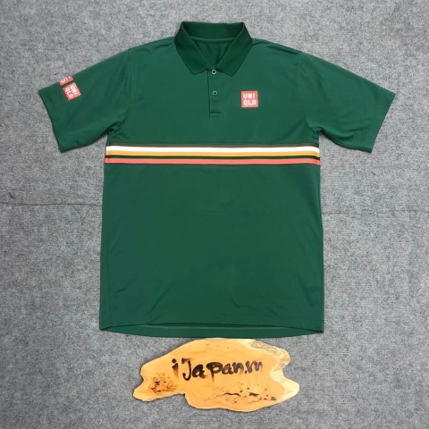 Aó tennis Uniqlo Kei Nishikori Pháp 2017 (likenew)