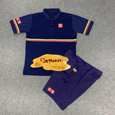 Bộ tennis Uniqlo Nishikori Us open 2018 (hàng hiếm đã qua sử dụng)