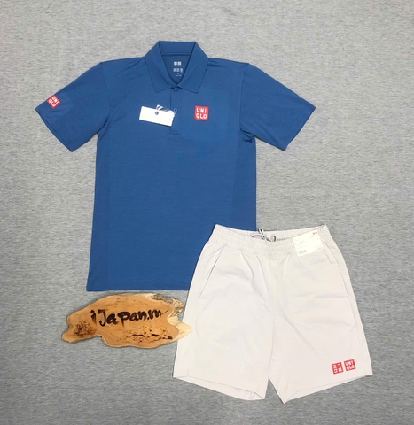 Bộ quần áo thể thao tennis, pickleball chính hãng Uniqlo 465197-465207