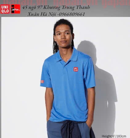 Áo thể thao tennis, pickleball chính hãng Uniqlo 465197-465207