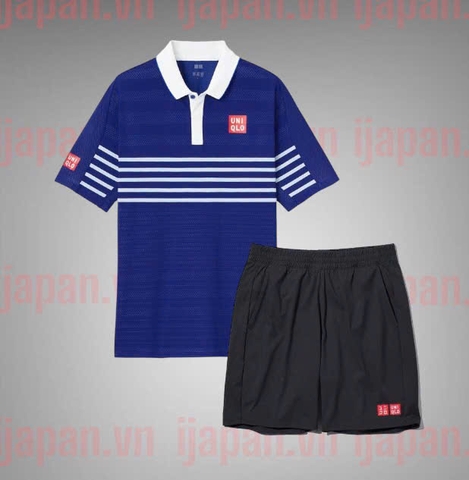 Bộ thể thao tennis ,pickleball Uniqlo Nishikori 2022 - 445356 -XS likenew