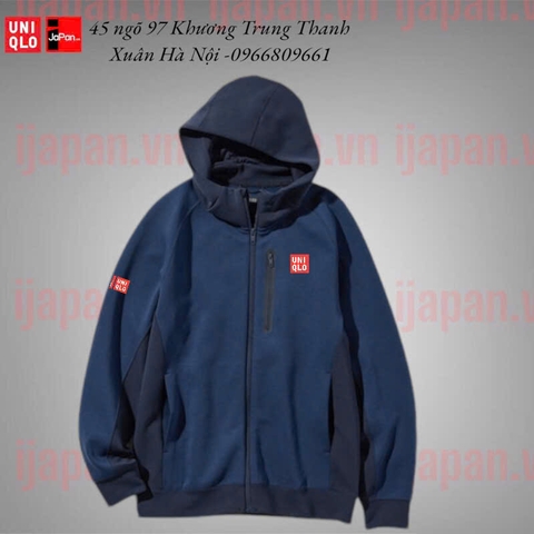 Áo nỉ thể thao tennis, pickleball chính hãng Uniqlo -467547-68