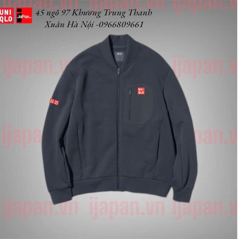 Áo nỉ thể thao tennis, pickleball chính hãng Uniqlo nam Ultra Stretch - 472174-08