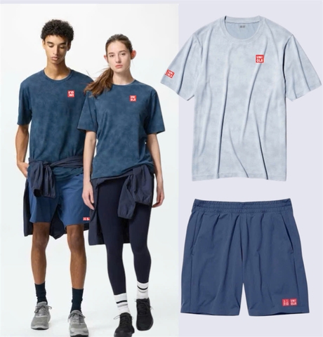 Bộ quần áo thể thao tennis, pickleball chính hãng Uniqlo 2025-476141