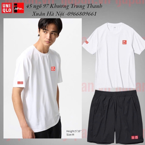 Bộ quần áo thể thao tennis, pickleball chính hãng Uniqlo 2025-475360