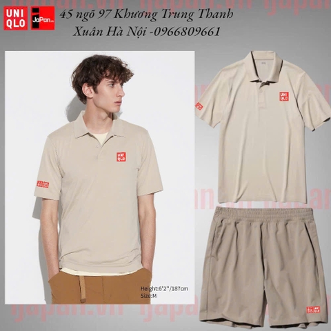 Bộ quần áo thể thao golf tennis, pickleball chính hãng Uniqlo 2025-465197