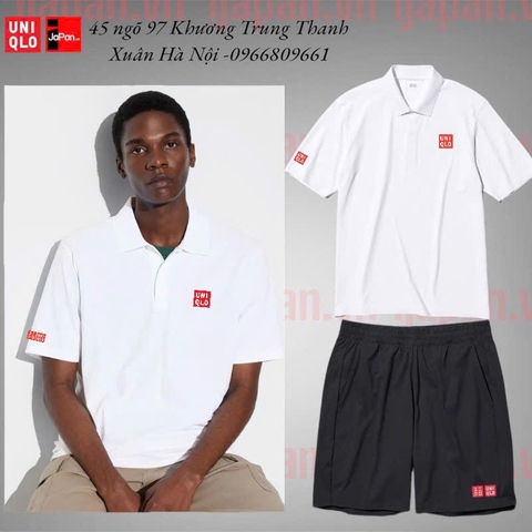 Bộ quần áo thể thao golf tennis, pickleball chính hãng Uniqlo 2025-465197