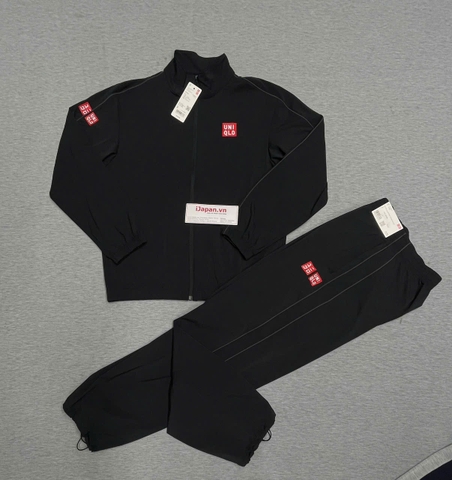 Bộ nỉ gió thể thao tennis, pickleball chính hãng Uniqlo 2025-476144-478114-475385