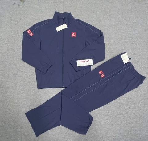 Bộ nỉ gió thể thao tennis, pickleball chính hãng Uniqlo 2025-476144-478114-475385