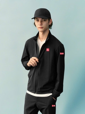 BỘ thun tricot nylon siêu co giãn, chính hãng UniqIo Roger Federer Collection 2025 -478988-478986