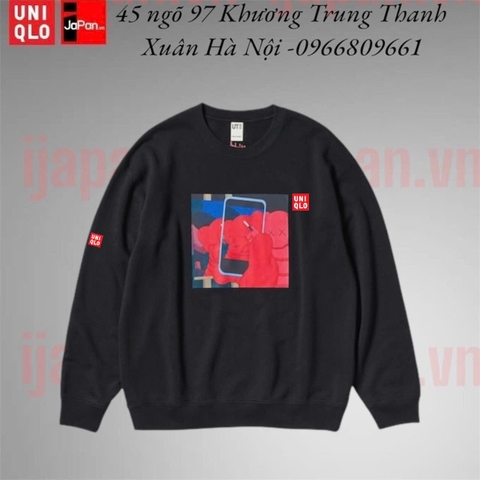 Áo nỉ thể thao KAWS + Warhol tennis, pickleball chính hãng UniqIo -476120-476119