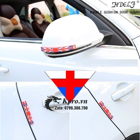 Chống Va Chạm Cửa Xe + Kiếng Hậu (6 Cái)