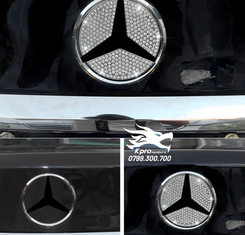 Logo Đuôi Xe - Mercedes C-Class, GLC, E-Class (2016 - 2019)