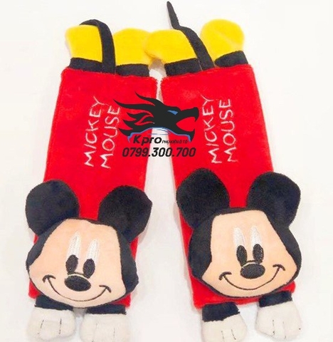 Bọc đai an toàn ô tô chuột Mickey