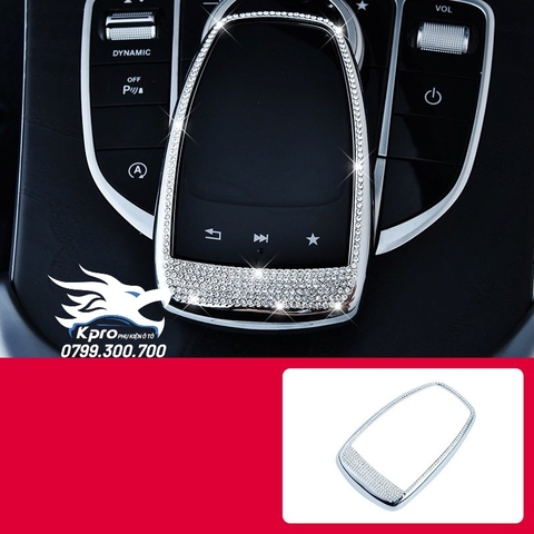 Khung chuột cảm ứng đính đá Mercedes C200, C300, E200, E250, E300
