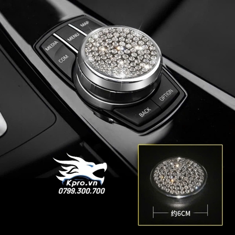 Nắp Núm Nghe Nhạc Lớn - BMW Series 1, 3, 5 / BMW GT7 / BMW X3, X4, X5, X6