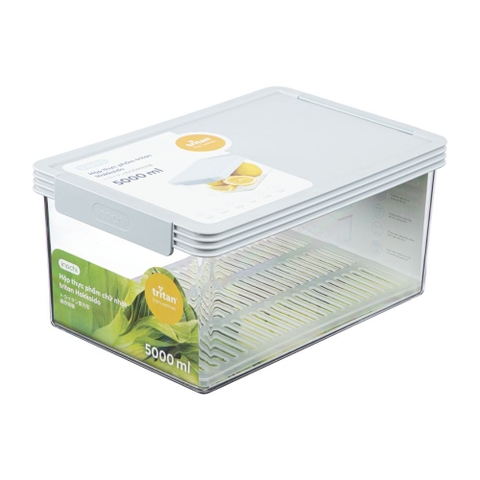 Hộp thực phẩm tritan chữ nhật Hokkaido