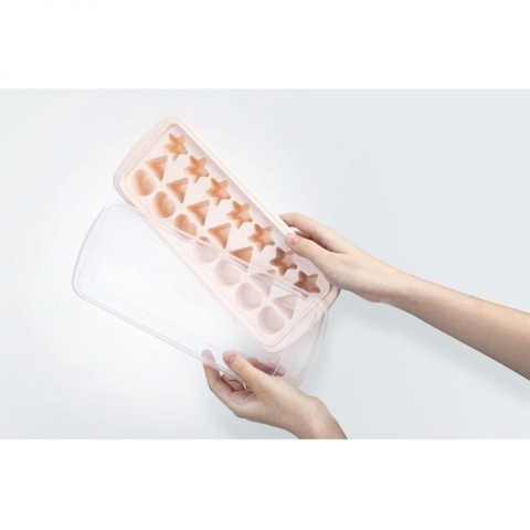 Khay đá sáng tạo Kari 21 viên có nắp