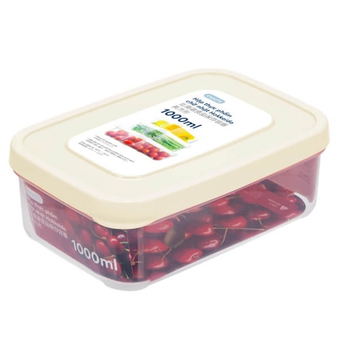 Hộp thực phẩm chữ nhật Hokkaido 1000ml