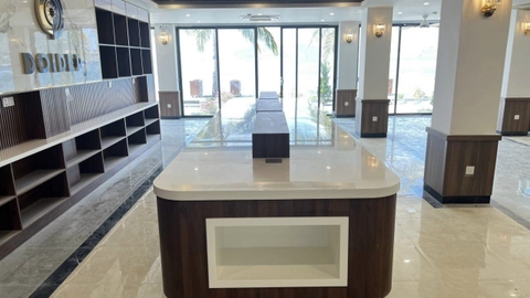 Dự án ốp đá solid surface korean tại Nha Trang, Khánh Hòa