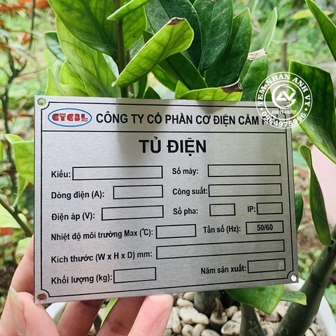Tem dán tủ điện