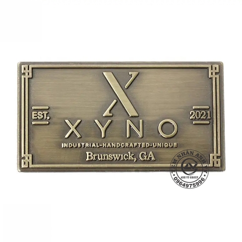 Tem đồng dập nổi 10