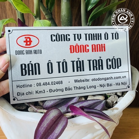 Tem giới thiệu thông tin