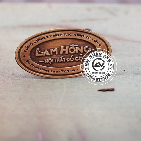 Tem đồng dập nổi 04