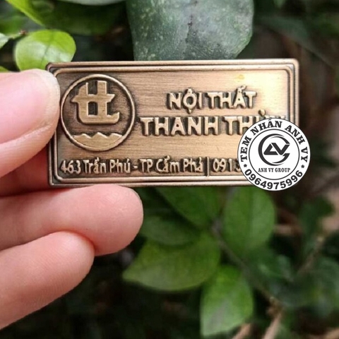 Tem đồng dập nổi 06