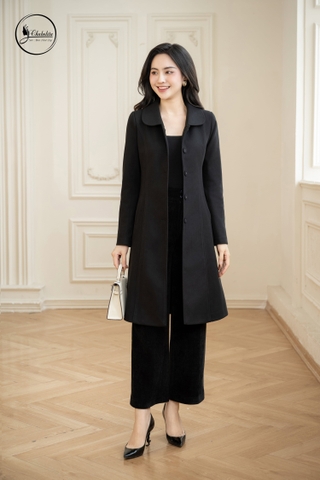 Áo mangto màu đen