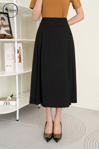 Chân váy dáng A màu đen