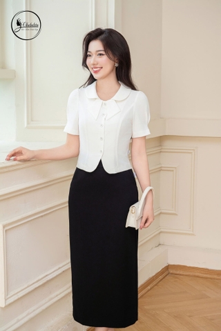 Chân váy ôm màu đen