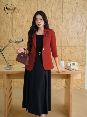 Áo vest 1 lớp màu đỏ