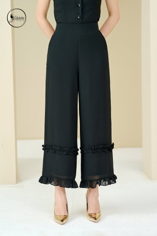 Quần 2 lớp chi phong đen