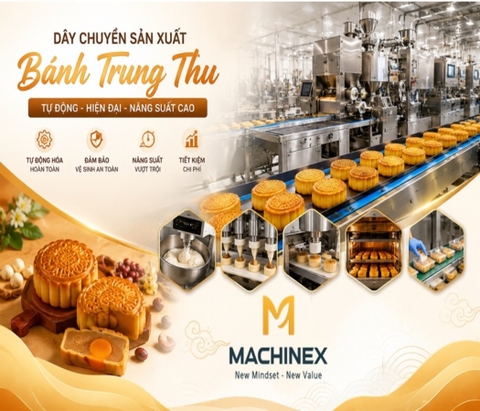 Dây chuyền sản xuất bánh trung thu