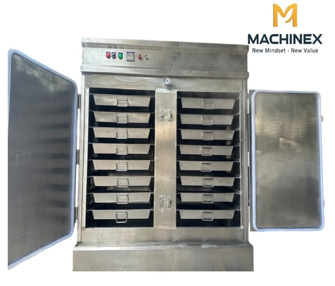Tủ hấp cơm, hấp thực phẩm, hấp giò chả, pate, hải sản,... công nghiệp