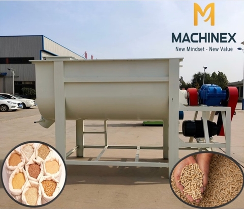 Máy trộn thức ăn chăn nuôi công nghiệp
