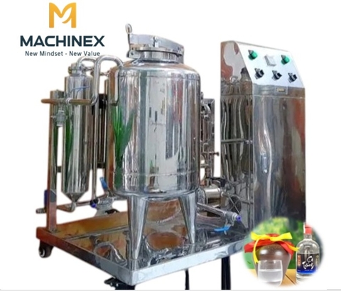 Máy lọc độc tố kiêm lão hóa rượu