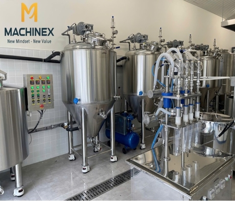 Dây chuyền sản xuất rượu Sake Nhật Bản