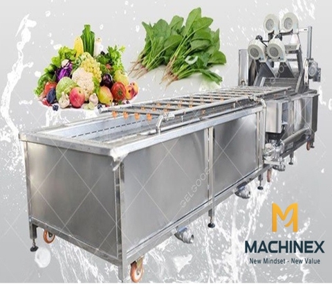 Máy rửa trái cây công nghiệp