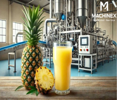 Quy trình công nghệ sản xuất nước ép dứa mới nhất Việt Nam