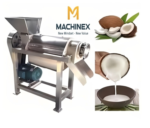 Máy ép dầu dừa lạnh công nghiệp