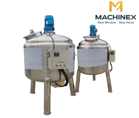 Nồi khuấy có cánh khuấy và motor giảm tốc