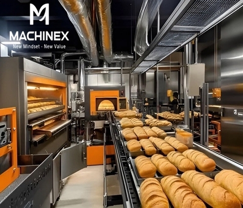 Dây chuyền sản xuất bánh mì công nghiệp
