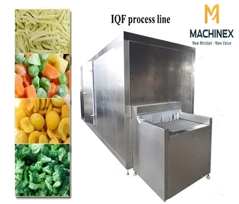 Máy cấp đông IQF băng chuyền