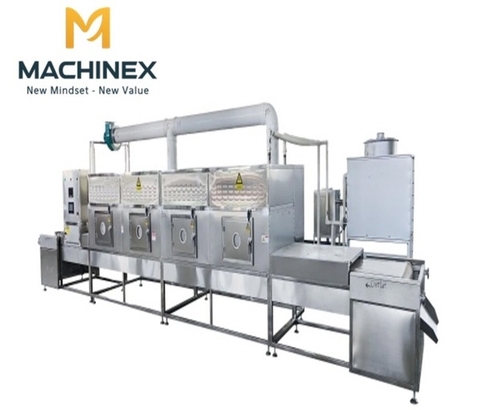 Máy Sấy Vi Sóng Băng Tải